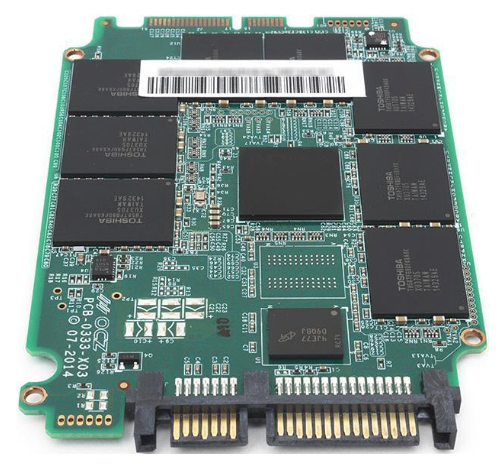 Circuit électronique d&rsquo;un SSD
